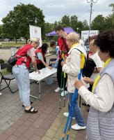 Волонтёры УЗ БГБ СМП участвуют в городских мероприятиях