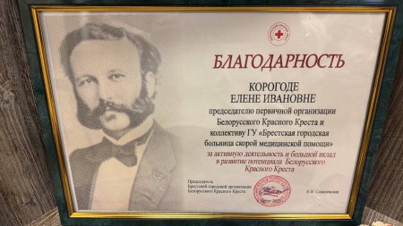 Отчетная конференция Брестской городской организации Красного Креста